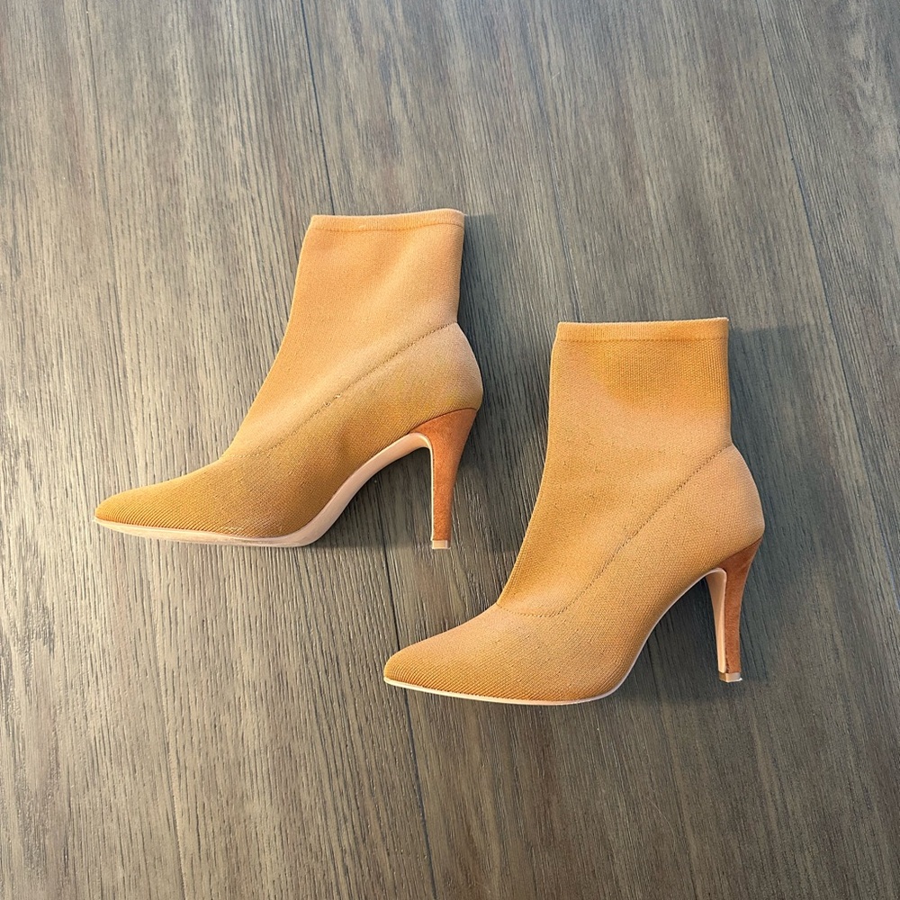 Brown Sock Booties